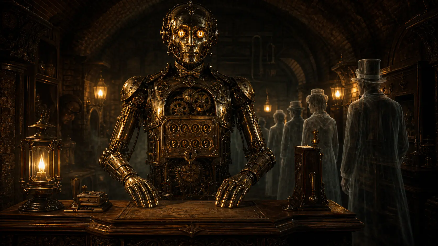 The Clockwork Oracle — cover